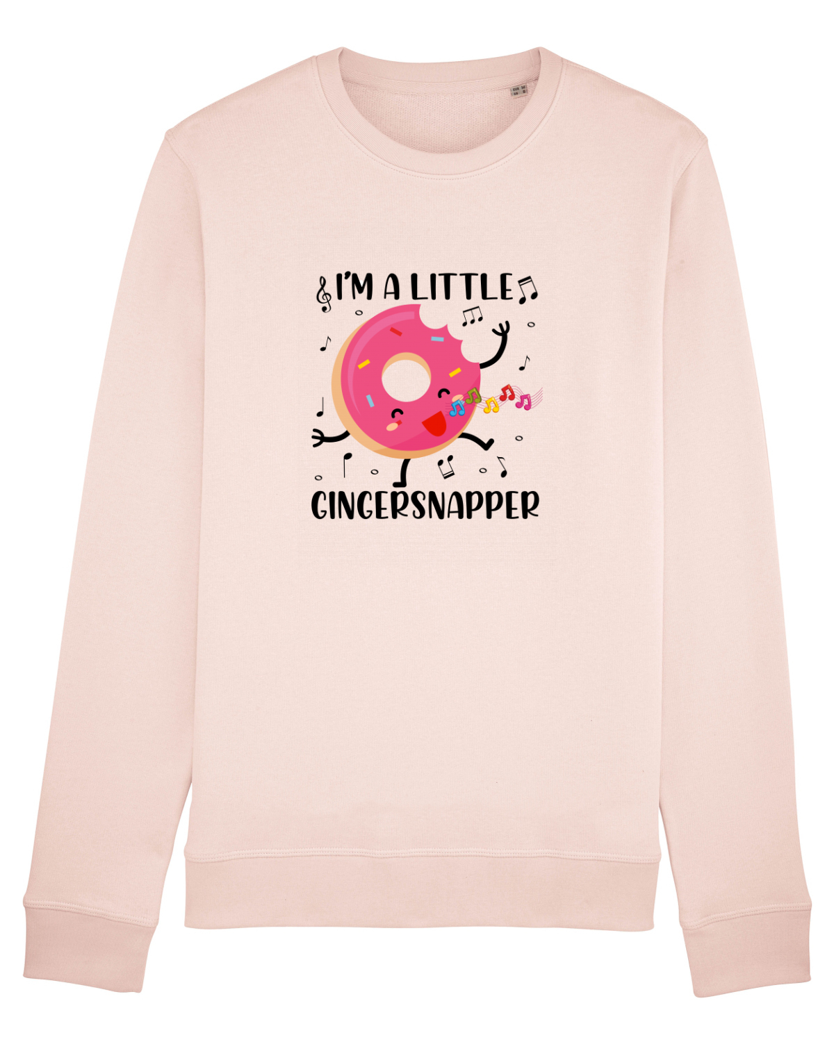 Bluză mânecă lungă Unisex Rise Candy Pink