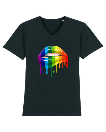 LGBT Lips Black