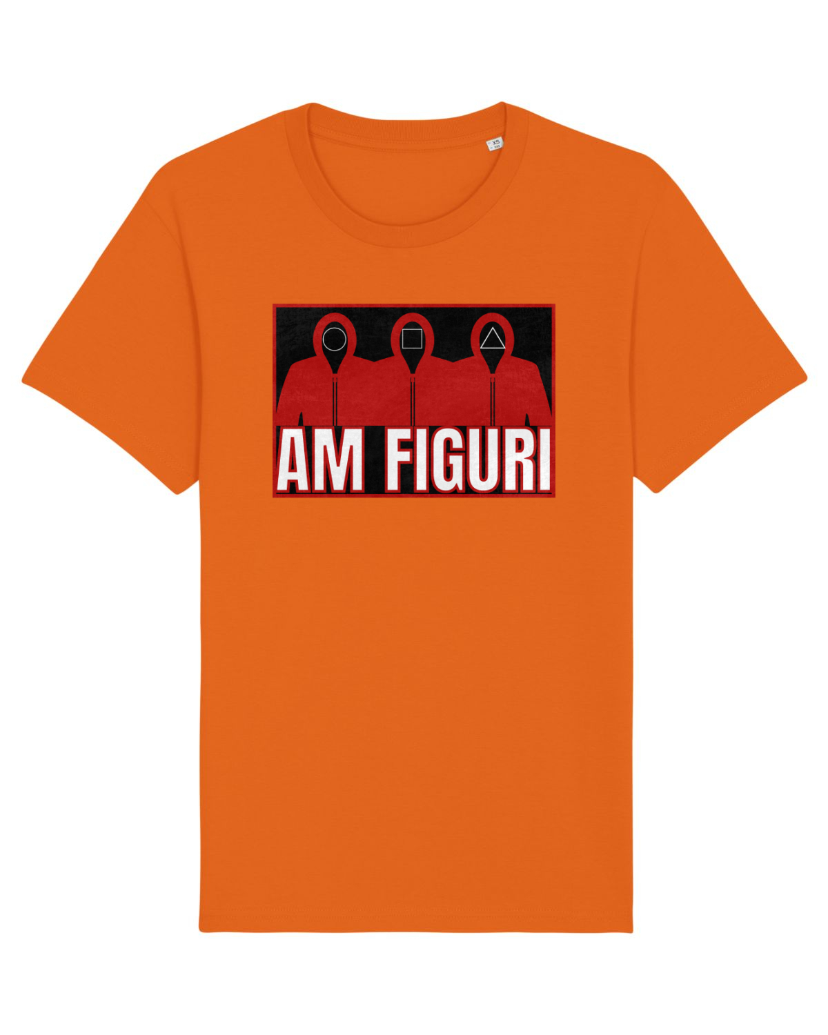 Tricou mânecă scurtă Unisex Rocker Bright Orange