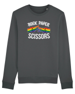 Rock Paper Scissors Bluză mânecă lungă Unisex Rise