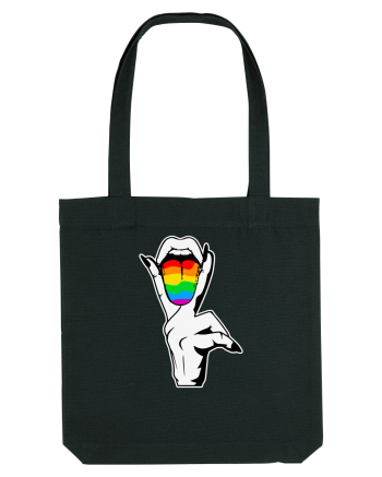LGBT Mouth Black