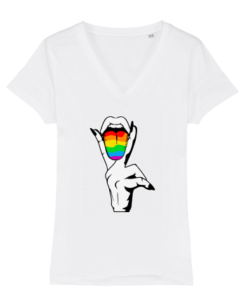 LGBT Mouth White
