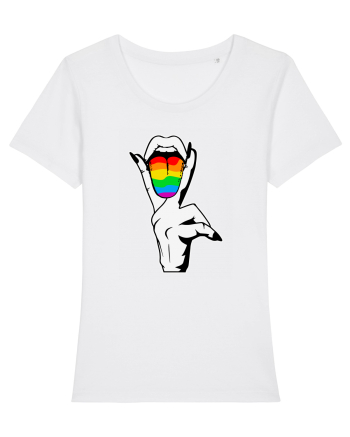 LGBT Mouth White