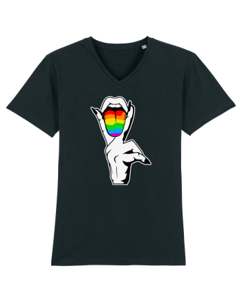 LGBT Mouth Black