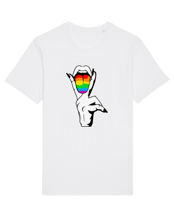 LGBT Mouth White