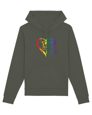 Be Kind LGBT Khaki