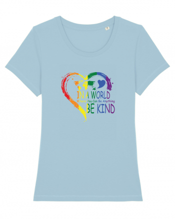 Be Kind LGBT Sky Blue