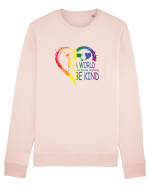 Be Kind LGBT Bluză mânecă lungă Unisex Rise