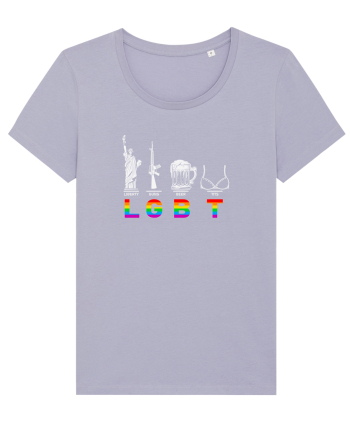 Liberty, Guns, Beer, Tits Lavender