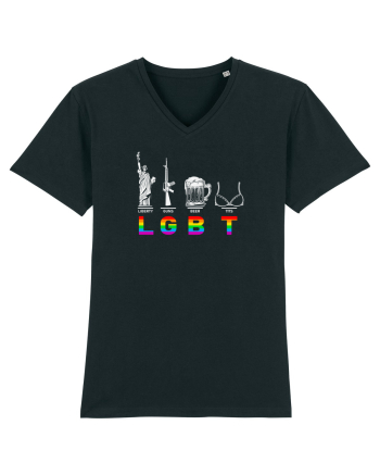 Liberty, Guns, Beer, Tits Black