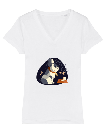 Oh La La French Bulldog White