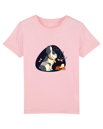 Oh La La French Bulldog Cotton Pink