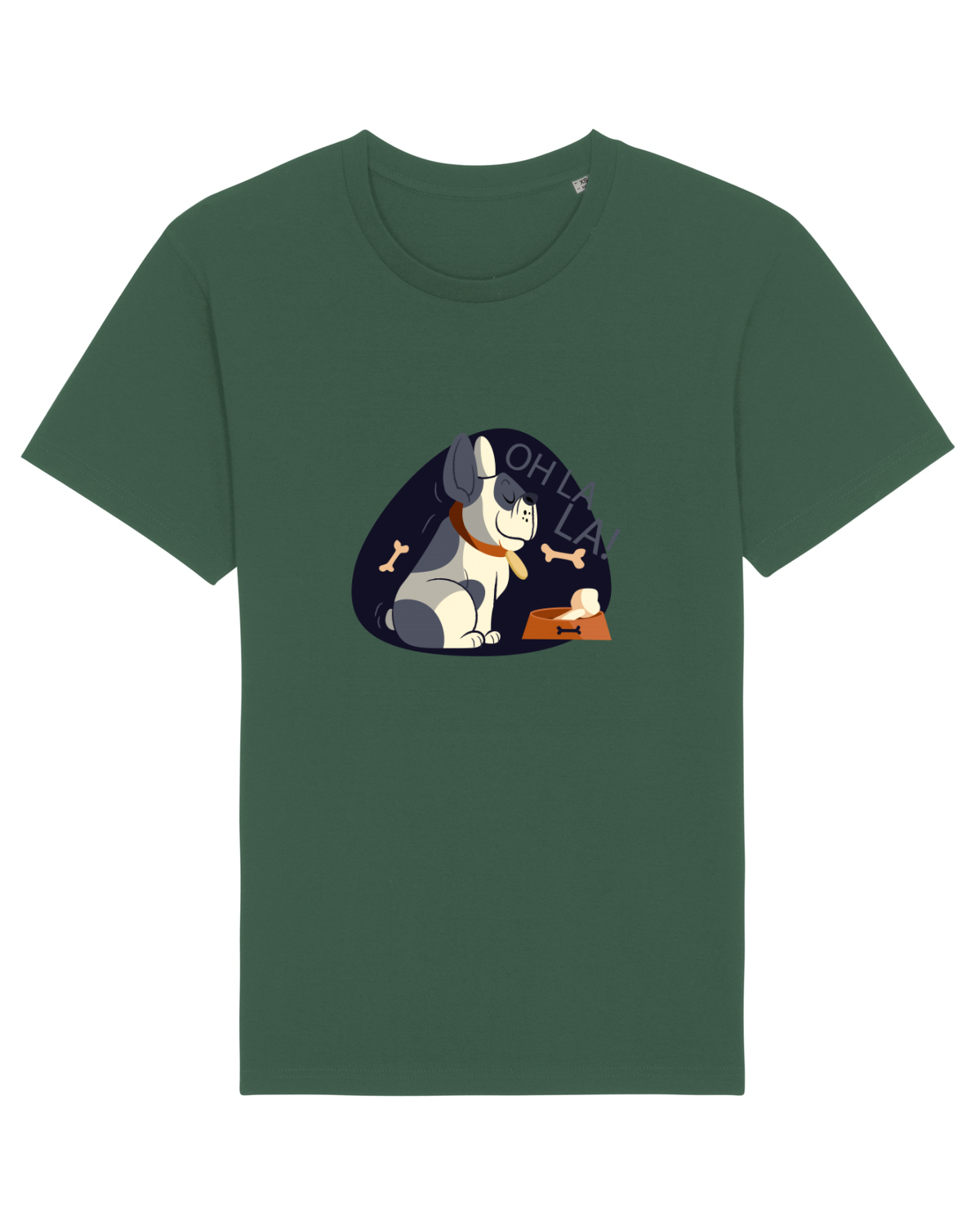 Tricou mânecă scurtă Unisex Rocker Bottle Green