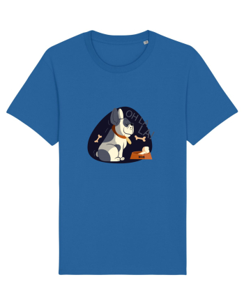Oh La La French Bulldog Royal Blue