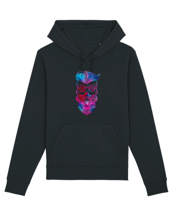 Funky Hipster Skull Black