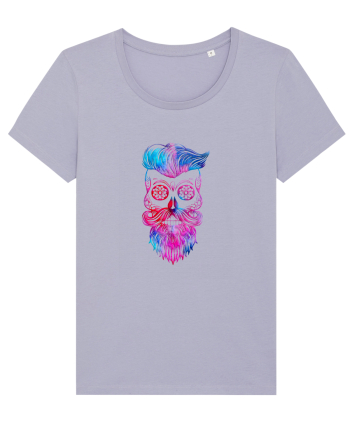 Funky Hipster Skull Lavender