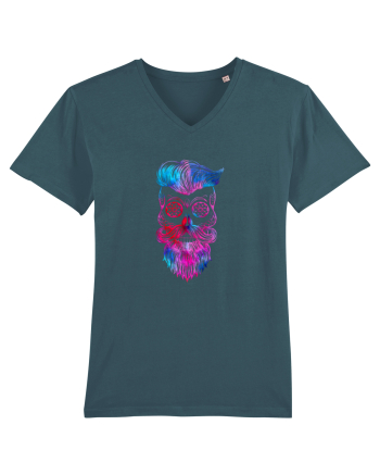 Funky Hipster Skull Stargazer