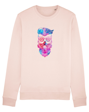 Funky Hipster Skull Candy Pink