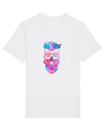 Funky Hipster Skull Tricou mânecă scurtă Unisex Rocker