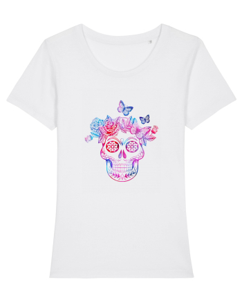 Funky Her Skull White