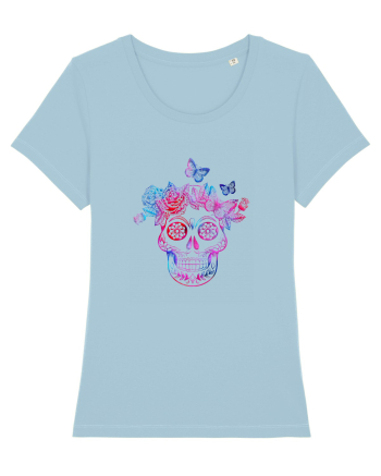 Funky Her Skull Sky Blue