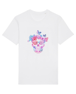 Funky Her Skull Tricou mânecă scurtă Unisex Rocker