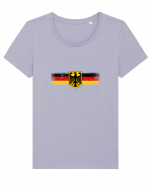German symbol Tricou mânecă scurtă guler larg fitted Damă Expresser