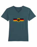 German symbol Tricou mânecă scurtă guler V Bărbat Presenter