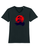 samurai J Tricou mânecă scurtă guler V Bărbat Presenter