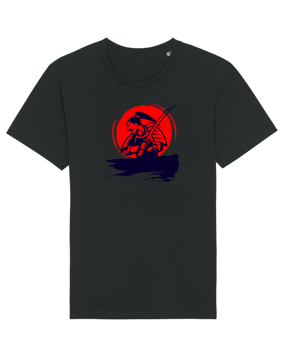 Tricou mânecă scurtă Unisex Rocker Black