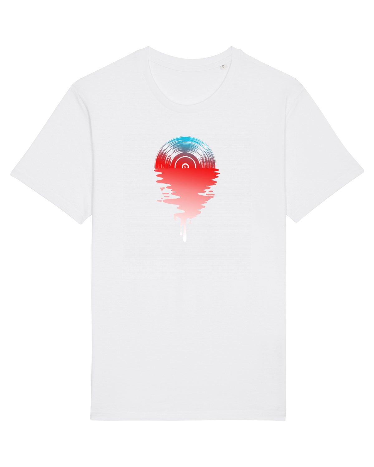 Tricou mânecă scurtă Unisex Rocker White