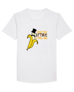 A-peeling Banana Tricou mânecă scurtă guler larg Bărbat Skater