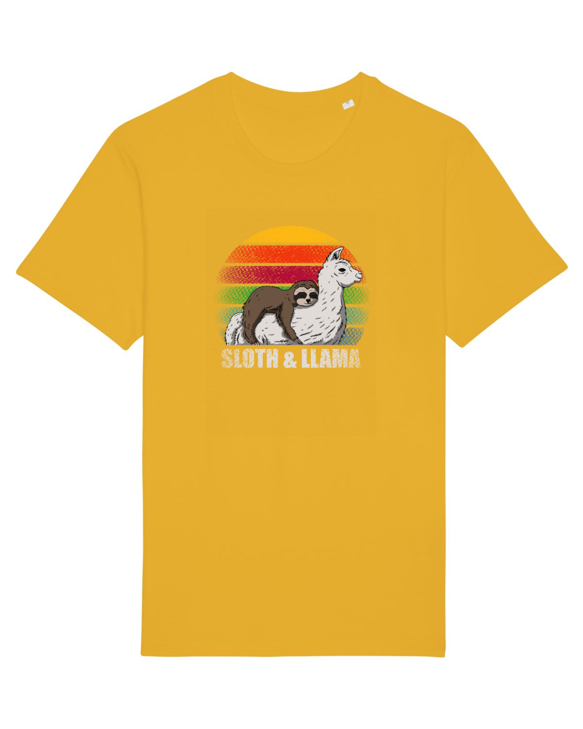 Tricou mânecă scurtă Unisex Rocker Spectra Yellow