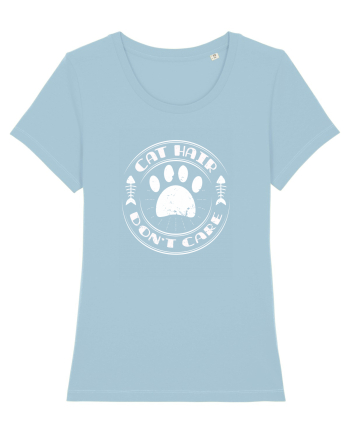 Cat Hair Don't Care Sky Blue