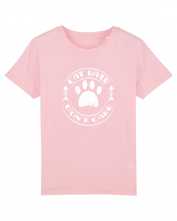 Cat Hair Don't Care Cotton Pink