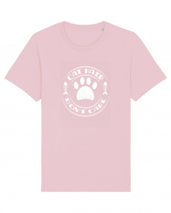 Cat Hair Don't Care Cotton Pink