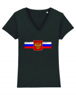 Russia Tricou mânecă scurtă guler V Damă Evoker