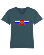 Russia Tricou mânecă scurtă guler V Bărbat Presenter