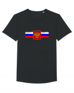 Russia Tricou mânecă scurtă guler larg Bărbat Skater