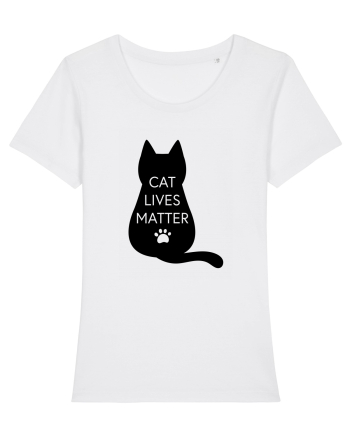 Cat Lives Matter White