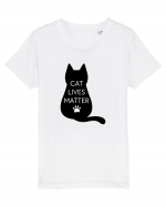 Cat Lives Matter Tricou mânecă scurtă  Copii Mini Creator