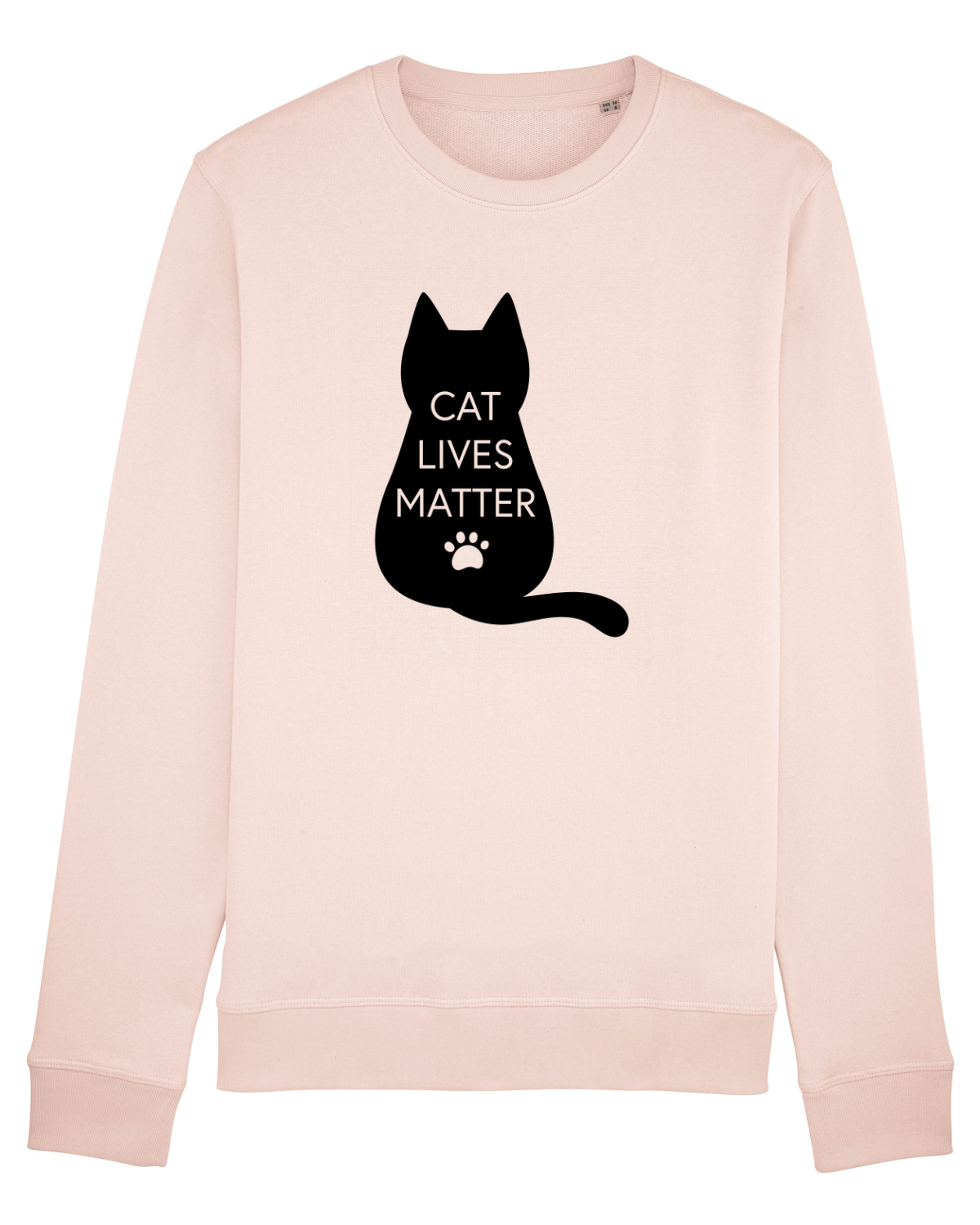 Bluză mânecă lungă Unisex Rise Candy Pink