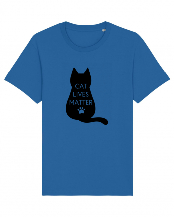Cat Lives Matter Royal Blue