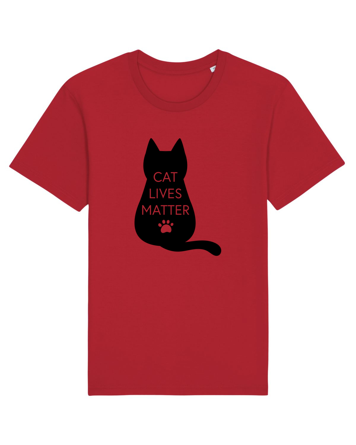Tricou mânecă scurtă Unisex Rocker Red