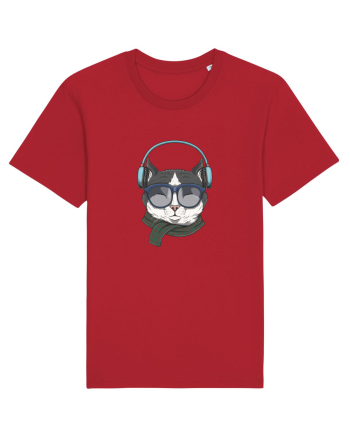 Cat Music Red