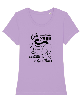 Cat Yoga Lavender Dawn