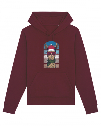 Christmas Llama  Burgundy