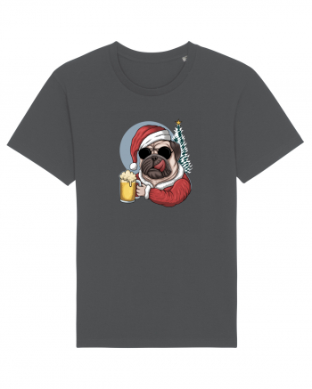 Cool Christmas Pug Anthracite