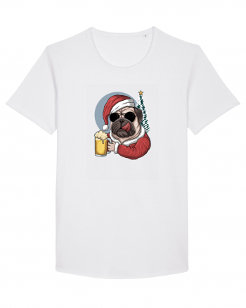 Cool Christmas Pug White