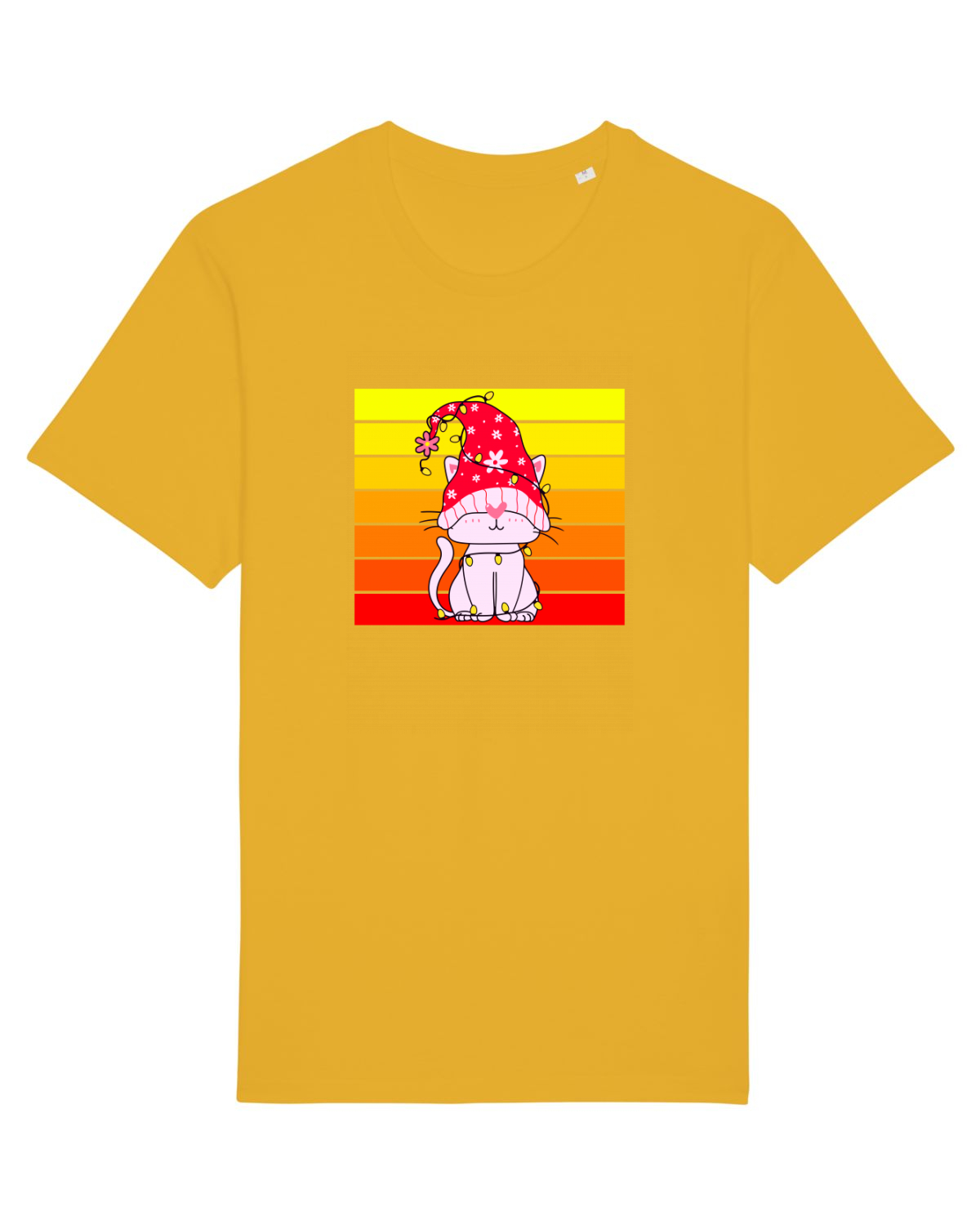 Tricou mânecă scurtă Unisex Rocker Spectra Yellow